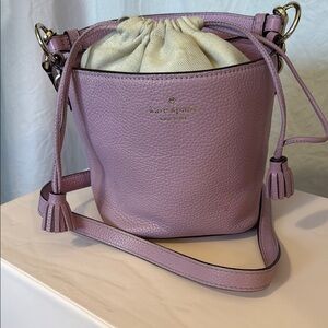 Kate Spade Purple Bucket Bag